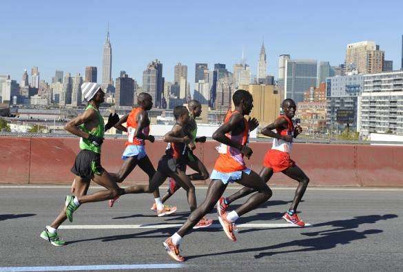 Top runner alla maratona di New York
