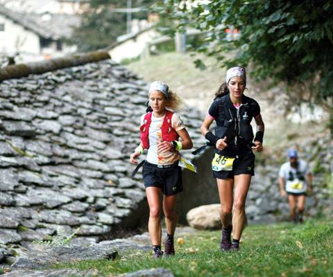 Agnese Valz Gen e Susan Ostano vincitrici Trail del Bangher (foto Carlotta Greco)