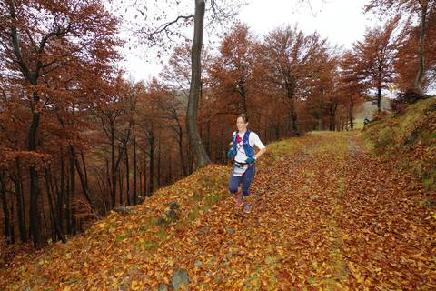 Alessandra Boifava vincitrice Trail Monte Casto (foto Berlucchi)