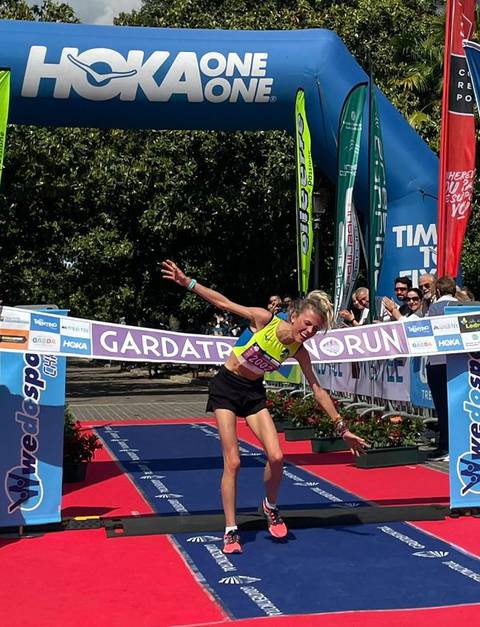 Alessia Scaini vincitrice Garda Trentino Run (Fidal Trentino)