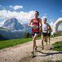 Alex Baldaccini e Xavier Chevrier a Ortisei (foto FB Mountain Running Italian Team)