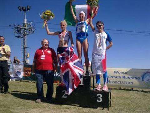 Alice Gaggi oro ed Elisa Desco bronzo ai Campionati Mondiali di corsa in montagna (foto wmrc2013.pl)