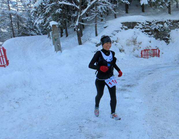 Alma Rrika Valetudo Skyrunning Rosa al trail blanc di Cesana 2015