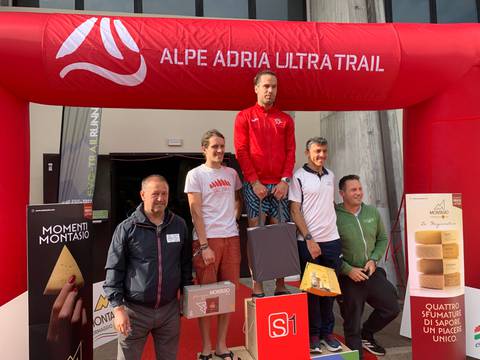 Alpe Adria Ultra Trail podio maschile (foto organizzazione) (1)