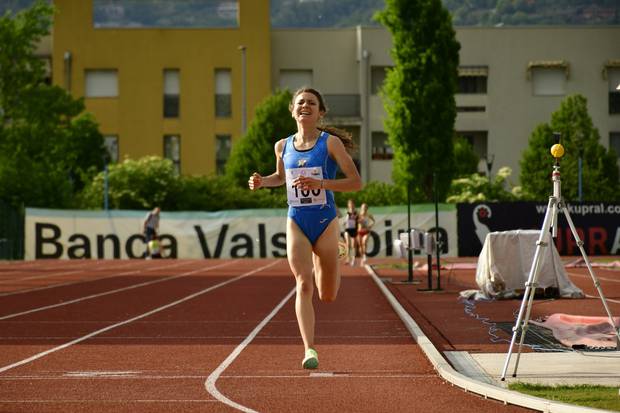 Anna Arnaudo campionessa italiana 10000 metri (foto Vaninetti Fidal Brescia)