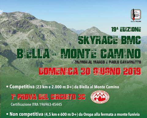 Apertura Biella Monte Camino 2019