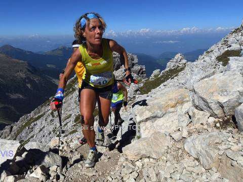 Barbara Cravello seconda al Latermar KV (foto mountainsport)