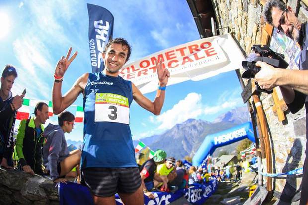 Bernard Dematteis  detentore del record Chiavenna Lagunc (foto fb corsa in montagna)
