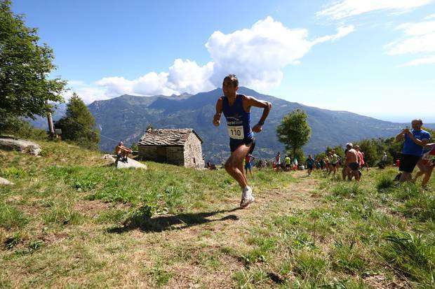 Bernard Dematteis vincitore  Tavagnasco Campionati Italiani corsa in montagna 2018 (foto Pantacolor) (13)