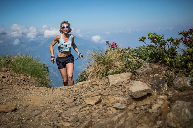 Corinna Ghirardi vincitore del K2 Valtellina Vertical Extreme 2019 (foto Torri)