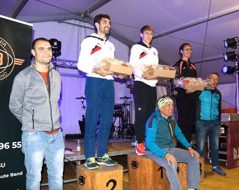 Corsa di San Giorgio podio maschile (foto Bonel)