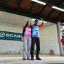 Cristian Moniggio e Alessandra Boifava Campioni italiani ultratrail CSEN (foto Pesenti)