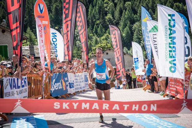 Daniel Antonioli vincitore Pizzo Stella Skymarathon (foto Sinoni)