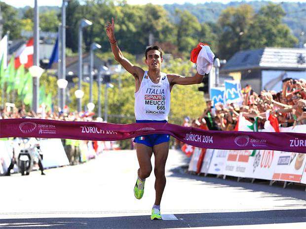 Daniele Meucci Campione Europeo di maratona a Zurigo (foto fidal.it) 