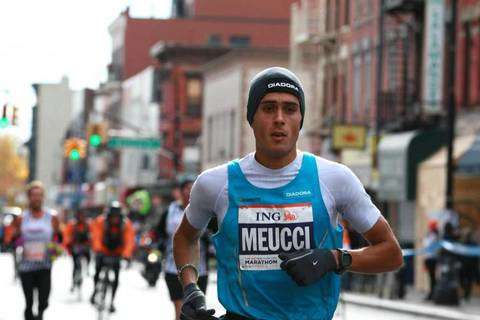 Daniele Meucci alla Maratona di New York (foto fidal/colombo)