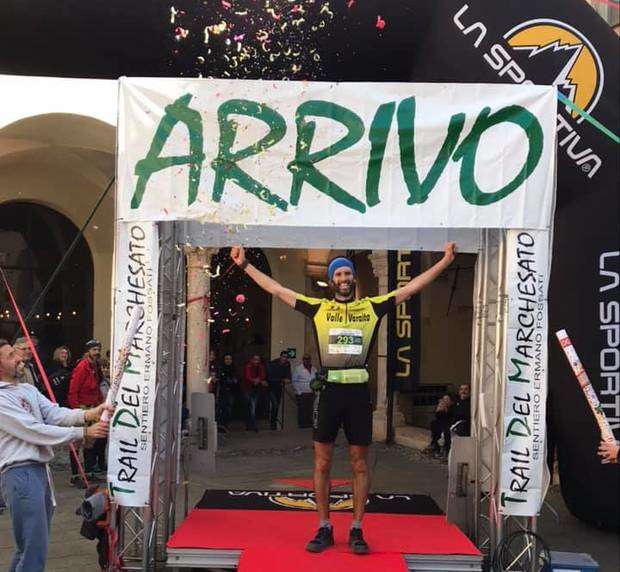 Danilo Lantermino vincitore Trail del Marchesato (foto organizzazione)