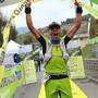 Davide Ansaldo vincitore della Tartufo Trail 50km e del Trofeo Agisko Appennino Trail Cup (fot Salomon running)