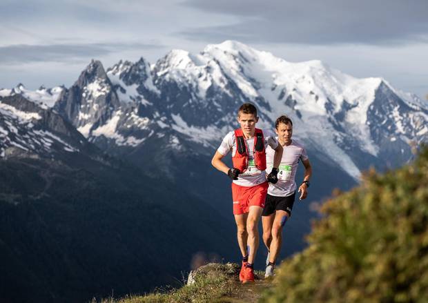 Davide Magnini secondo alla Marathon du Mont Blanc (foto fb Magnini)