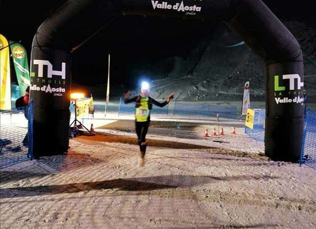 Dennis Brunod vincitore de La Thuile Snow Run (foto organizzazione)