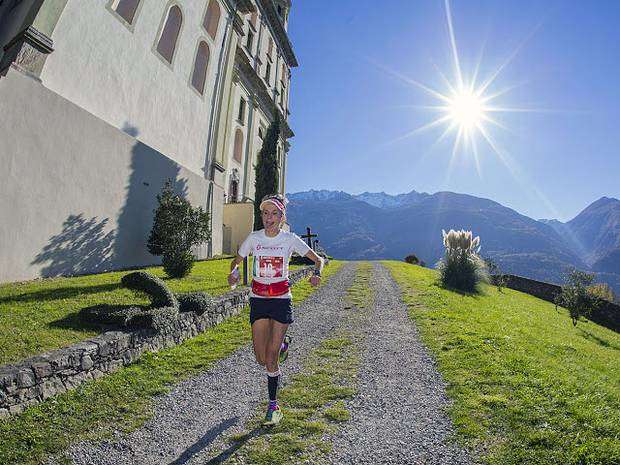Elisa Desco vincitrice Valtellina Wine Trail 42km (foto Torri)