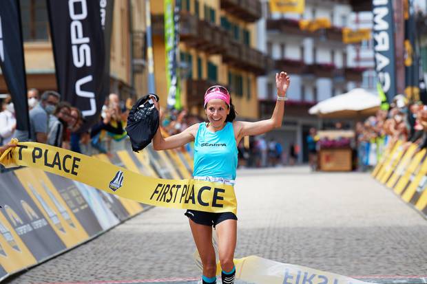 Elisa Desco vincitrice Cortina Trail (foto jannyka)