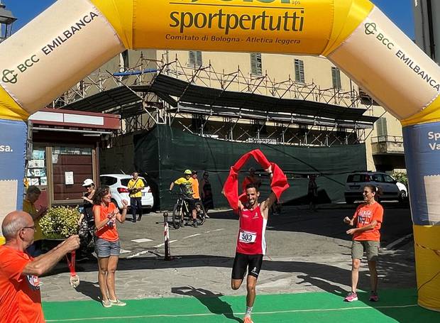 Federico Scabini vincitore 5 Passi in Val Carlina (foto Bernagozzi)