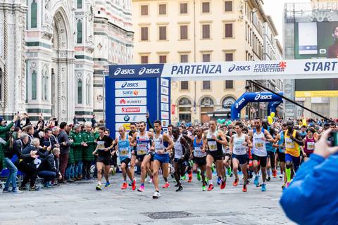 Firenze Marathon partenza 2019 (foto renai organizzazione)