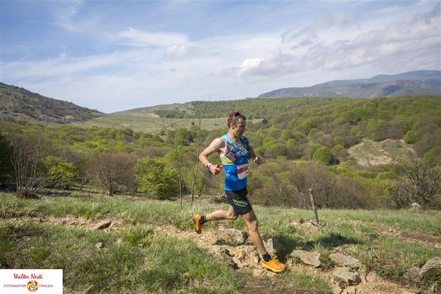 Franco Colle vincitore Gran Trail Rensen (foto Nesti Fotoamatori Finalesi)