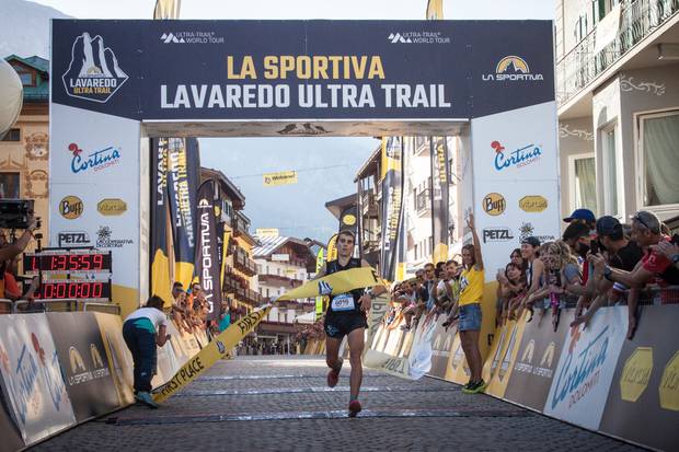 Gabriele Bacchion vincitore skyrace La Sportiva Lavaredo Ultra Trail (foto organizzazione)