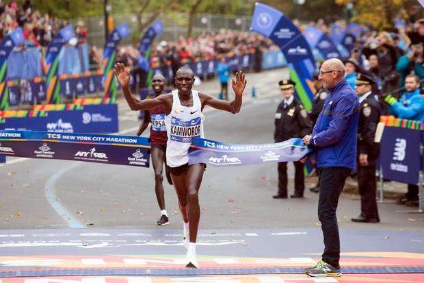 Geoffrey Kamworor vincitore New York Marathon (foto nytimes)
