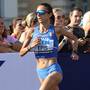 Giovanna Epis maratona mondiale Budapest (foto Fidal Colombo)