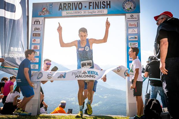 Henri Aymonod vincitore della Coppa del mondo corsa in montagna (foto Fidal Gulberti)