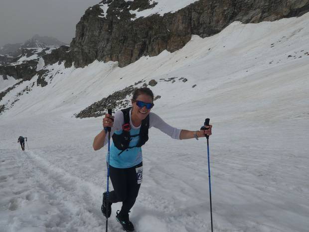 Hillary Gerardi vincitrice AMA VK2 Monte Rosa Skymarathon