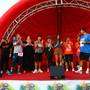 Il palco dell'Aids Running in Music 2014