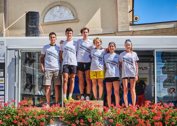 I campioni italiani di corsa in montagna (foto Fidal)