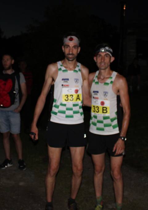 I fratelli Bonetto vincitori Moonbrac Trail By Night (foto organizzazione)
