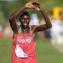 Il vincitore del Mondiale maschile di cross Geoffrey Kamworor (foto iaaf) 