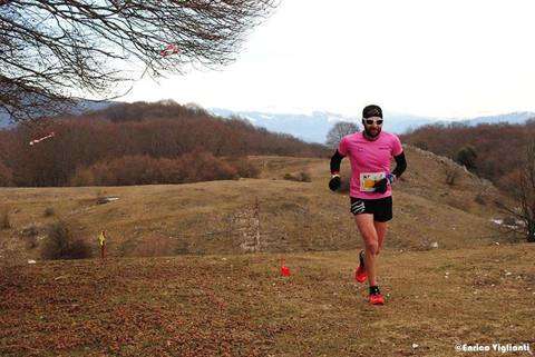 Il vincitore del Veroli Winter trail Ludovisi Emanuele (foto Viglianti)
