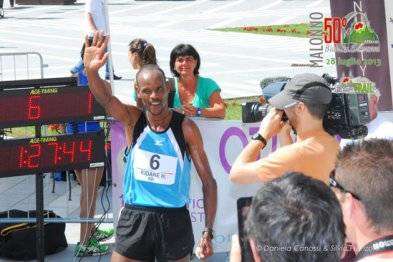 Il vincitore, l'eritreo Abraham Kidane Habtom (foto organizzazione)