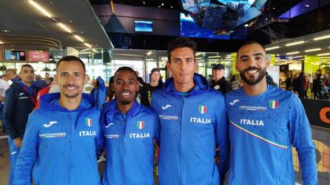 Italia terza ai Mondiali militari di mezza maratona (foto Fidal)