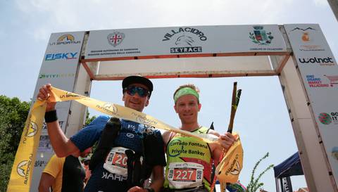 Jung  e Arrigoni vincitori Villacidro Skyrace (foto GetPica)