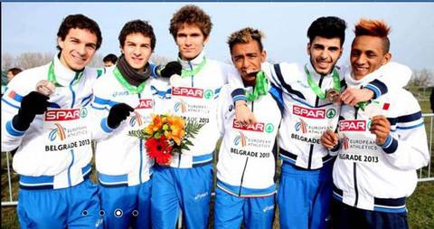 L'Italia Juniores bronzo ai Campionati Europei di Belgrado (foto FIDAL)