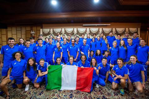 La Nazionale Italiana ai Mondiali di corsa in montagna e trail in Thailandia (foto Fidal)