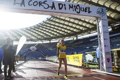 La vincitrice della Corsa di Miguel Rosaria Console (foto organizzazione)