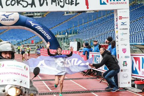Laila Soufyane vincitrice de La corsa di Miguel (foto piccioli)