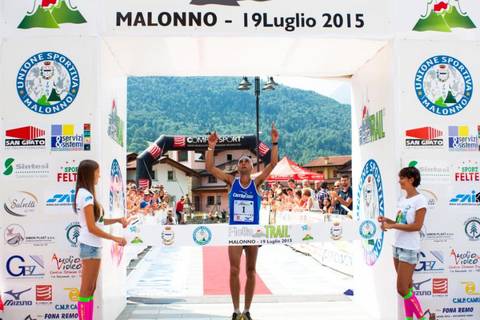 Bernard Dematteis campione italiana corsa in montagna lunghe distanze (foto britton/organizzazione Fletta Trail)