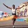 L'etiope Anbesa vincitore della Venicemarathon 2019 (foto organizzazione)