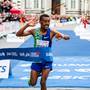 L'etiope Bekele Nigussie vincitore della Firenze Marathon (foto organizzazione)