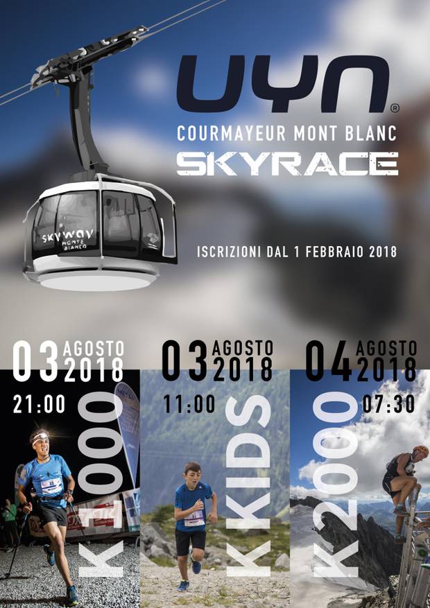 Locandina Courmayeur Mont Blanc Skyrace