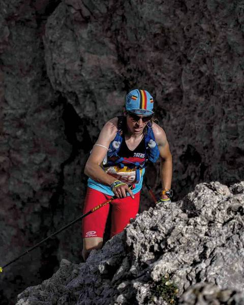 Lorenzo Rostagno vincitore Ultra Trail Lago di Como (foto organizzazione)